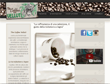 Tablet Screenshot of caffevelluti.com